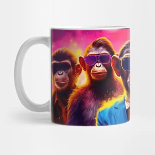 Primate Syndicate: Gangster Monkey and His Mischievous Crew Mug